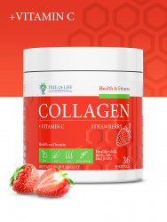 COLLAGEN+Vitamin C Strawberry 200g