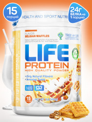 Life Protein Belgian waffles 1lb