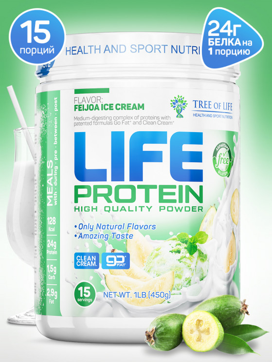 Life Protein  Feijoa Ice Cream 1lb