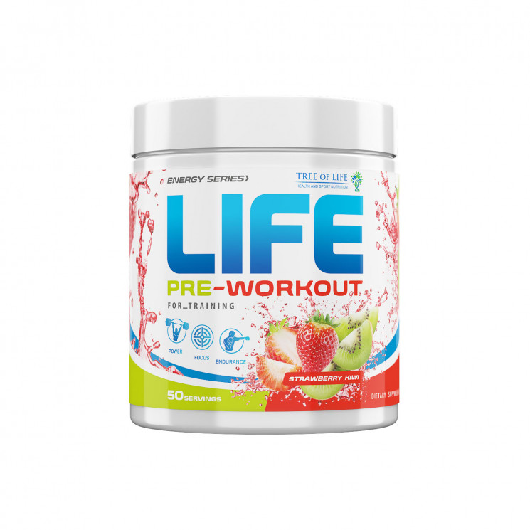 Life PRE-Workout 50 servs Strawberry-Kiwi