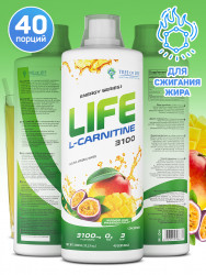 Life L-Carnitine 3100 1000ml Mango and Passionfruit