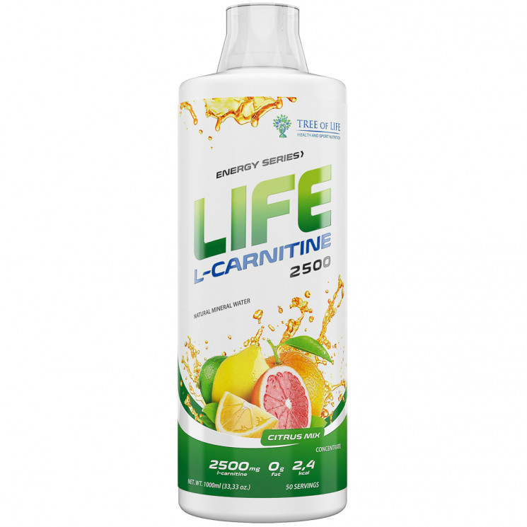 Life L-Carnitine 2500 1000ml Citrus Mix