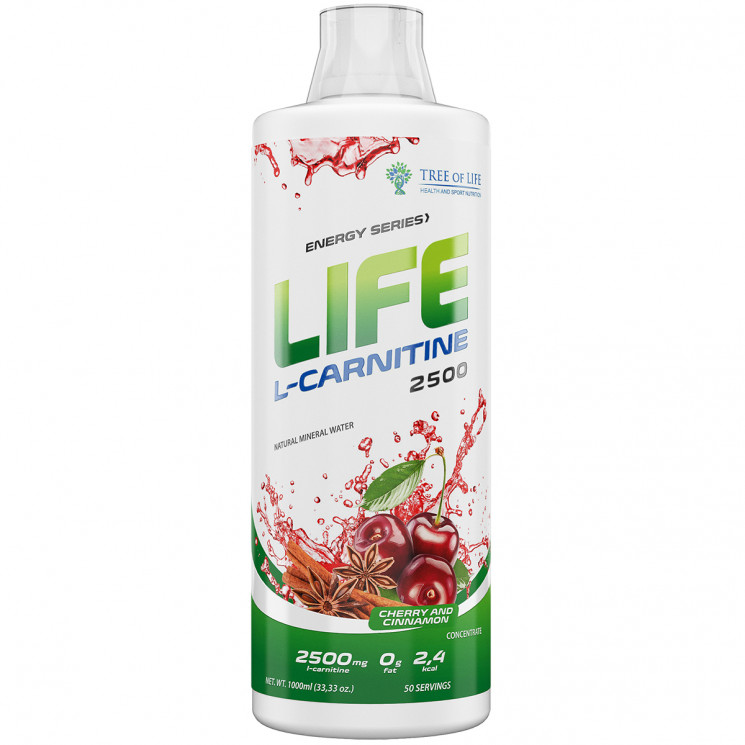 Life L-Carnitine 2500 1000ml Cherry Cinnamon
